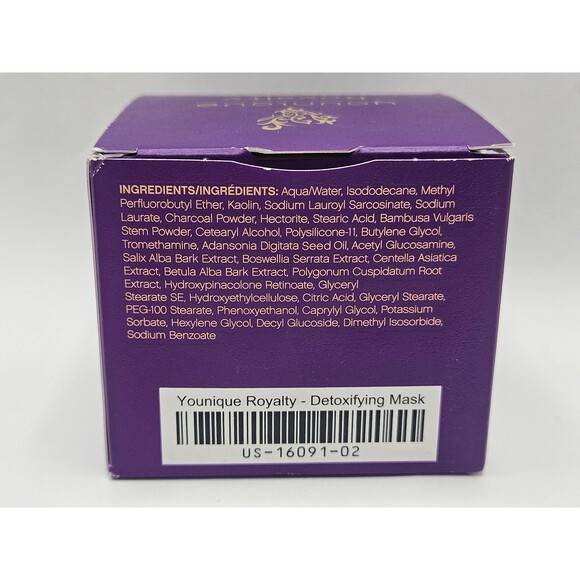 Younique Royalty Detoxifying Mask 1.7 oz New in box - Picture 4 of 5